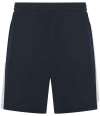 LV887 Finden + Hales Kids Knitted Shorts Navy / White colour image